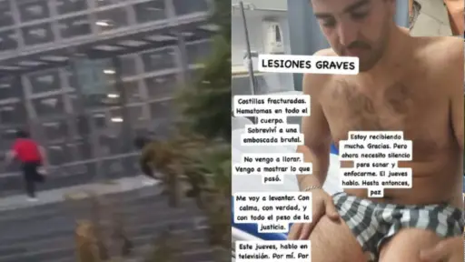 Martín de los Santos se siente una víctima, Captura
