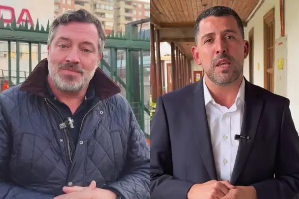 Sebastian Sichel alcalde de Ñuñoa y Daniel Reyes edil de La Florida ,Instagram