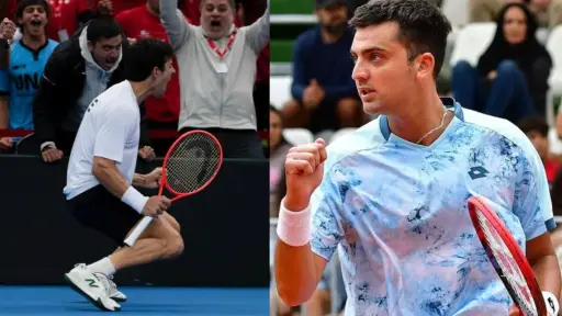Cristian Garin y Tomas Barrios, Cedido