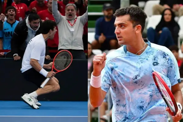 Cristian Garin y Tomas Barrios ,Cedido