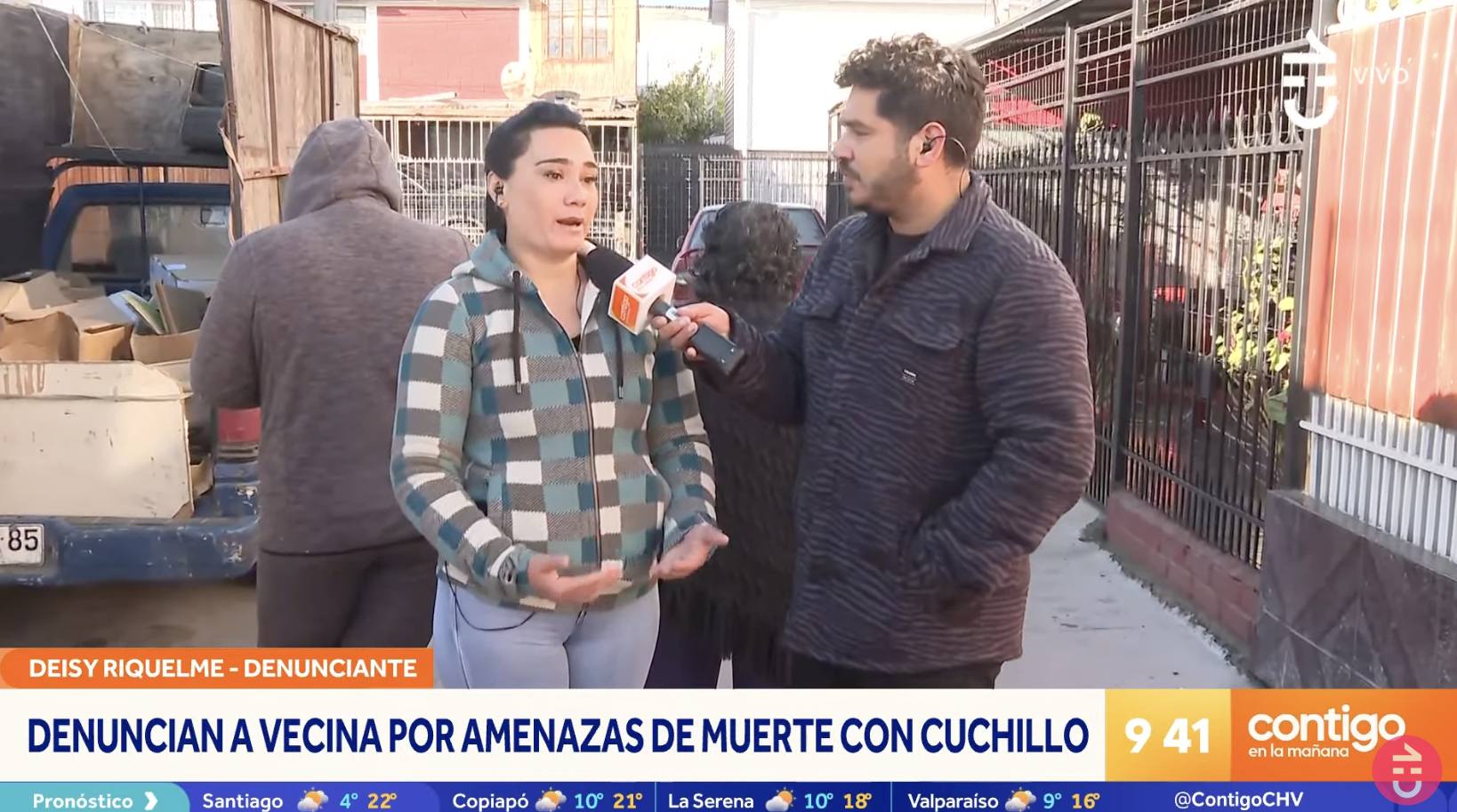 Mujer denunció a vecina de hacer magia negra - Captura de Chilevisión