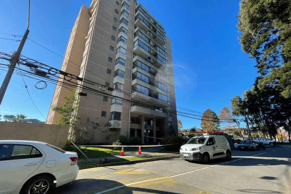 Caída de dos menores desde décimo piso en San Pedro de la Paz, Redes sociales | X