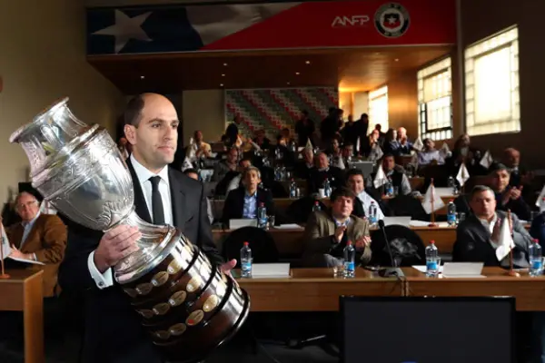 Sergio Jadue con la Copa América ,Redes sociales