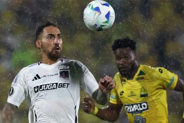 Colo Colo recibe a Bucaramanga ,red X