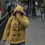 frío en Santiago