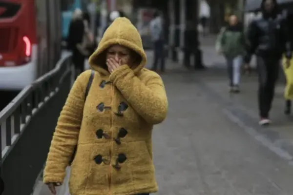 frío en Santiago