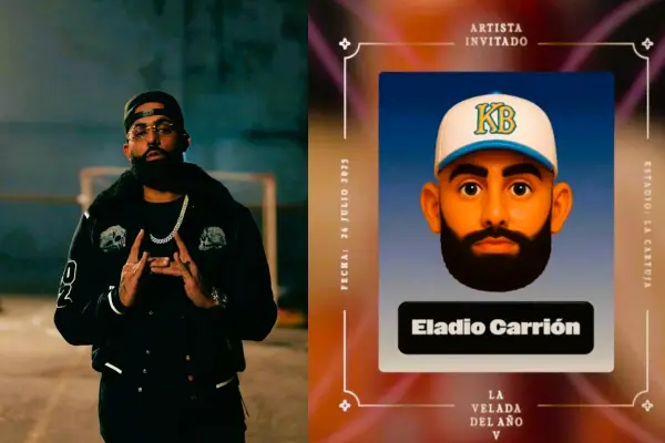 Eladio Carrión: Nuevo artista confirmado para La Velada del Año 5 ,Cedido