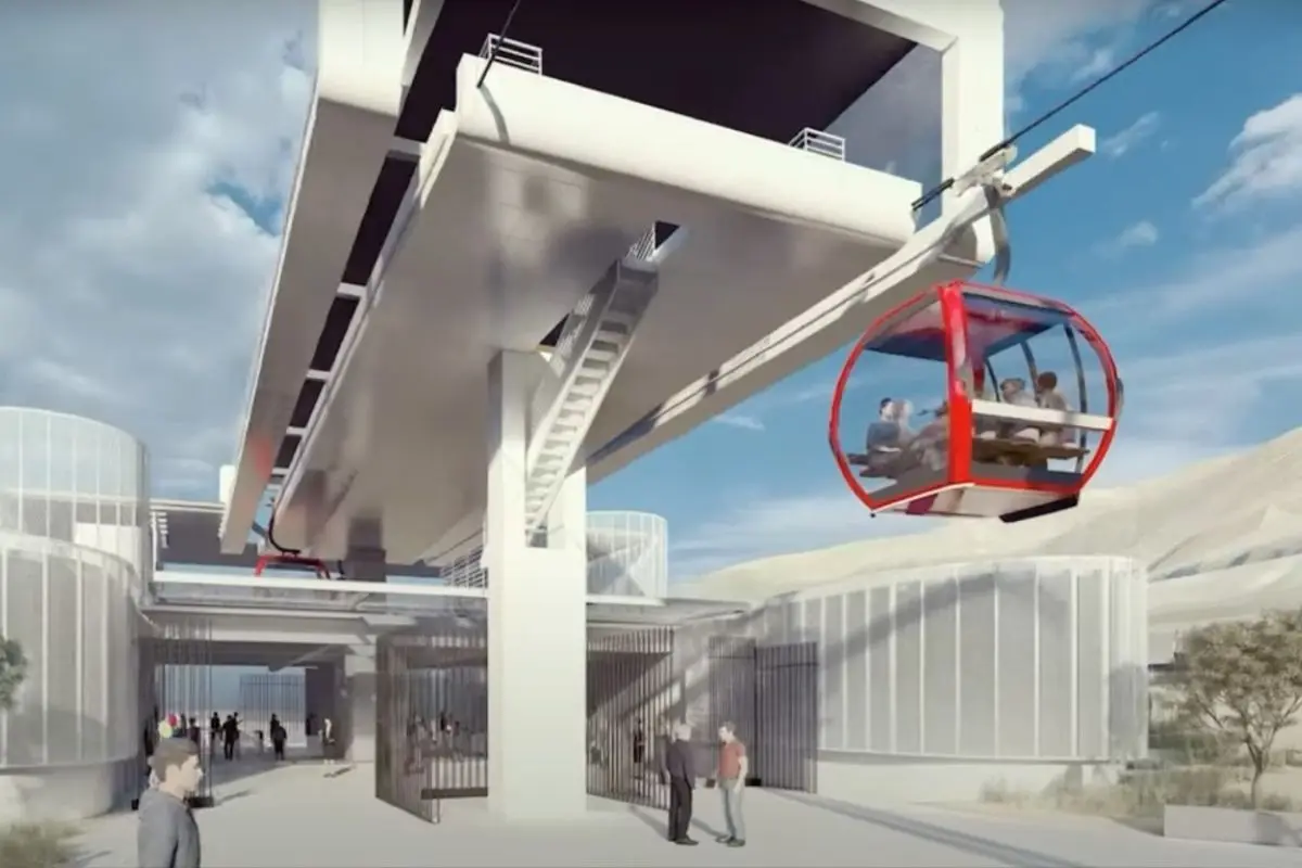 Moderno teleférico unirá a Iquique con Alto Hospicio, Cedida