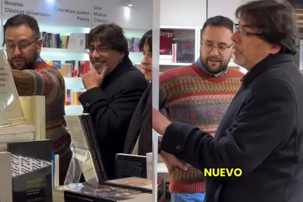 Daniel Jadue junto a Juan Pablo Sanhueza ,Captura