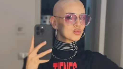 Karla Melo actriz y cantante nacional, Instagram