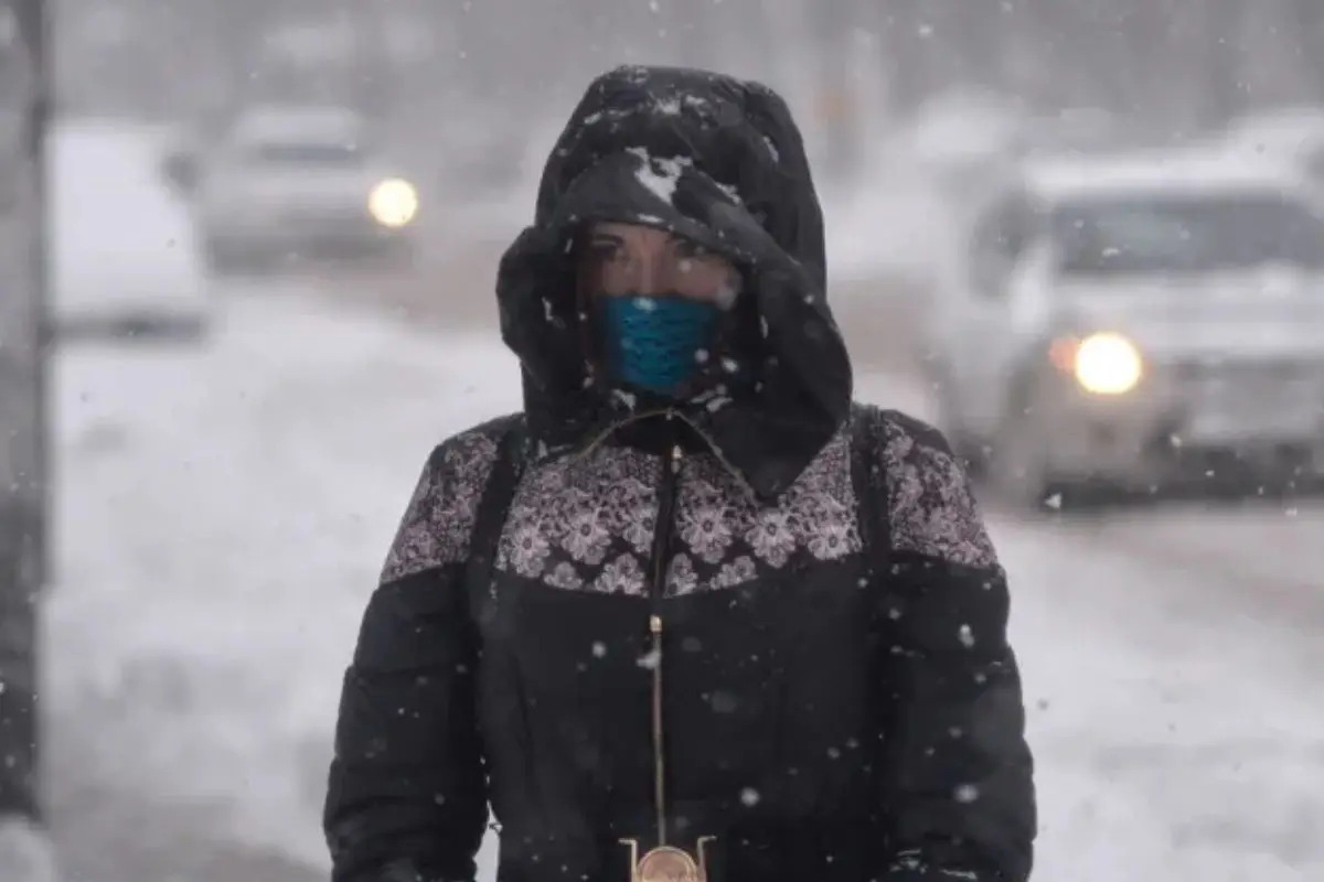 La nieve vuelve a sectores por los sobre 1.000 metros, Agencia Uno