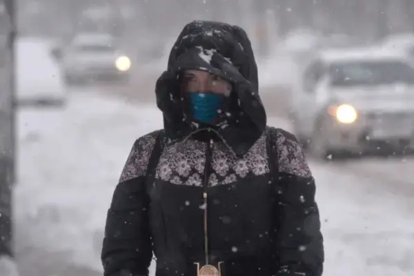 La nieve vuelve a sectores por los sobre 1.000 metros ,Agencia Uno