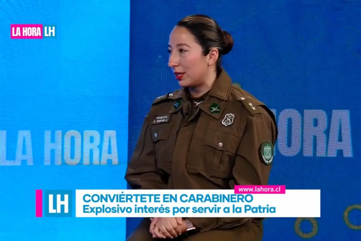 Teniente Fuentes , Captura de Youtube 