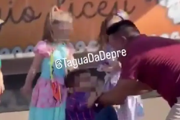 Apoderado agrede a colegial ,Captura