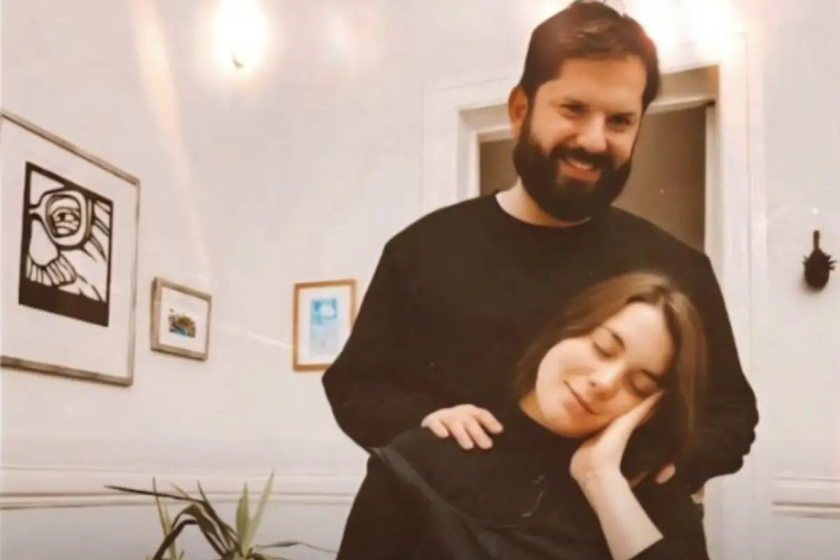 Presidente Boric y Paula Carrasco, Instagram