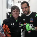 Julio Rodríguez y Claudio Bravo, En Cancha