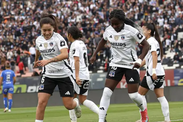 Yastin Jiménez y Mary Valencia ,Colo Colo Femenino