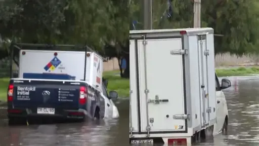 Vehículos atrapados en Quilicura, Captura de pantalla