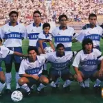 Daniel Garnero es el penúltimo de la fila inferior, Instagram