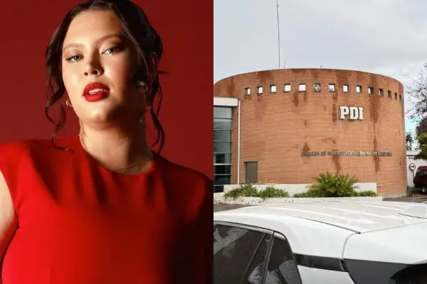 Michelle Carvalho fue hasta cuartel de la PDI ,Instagram