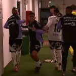Arturo Vidal fue protagonista de la polémica, Captura