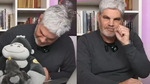 Juan Cristóbal Guarello fue expresivo en pantalla, Captura