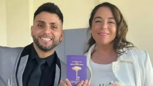 Francoise Perrot matrimonio civil, Redes sociales 