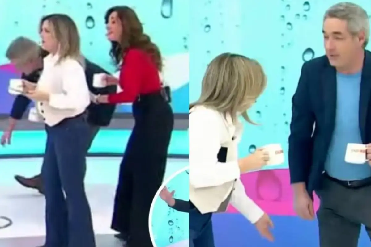 Michelle Adam estuvo al borde de protagonizar el chascarro del año en ''Tu Día'', Captura de Canal 13 