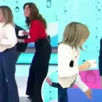 Michelle Adam estuvo al borde de protagonizar el chascarro del año en ''Tu Día'', Captura de Canal 13 