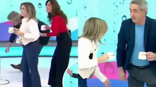 Michelle Adam estuvo al borde de protagonizar el chascarro del año en ''Tu Día'', Captura de Canal 13 