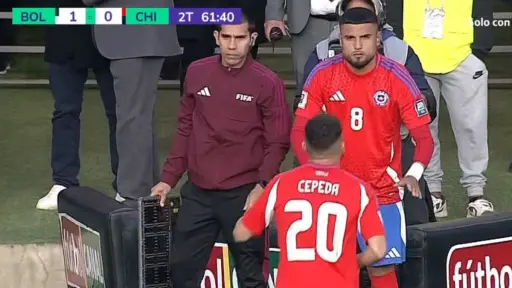 Rodrigo Ureña debutó en la Roja con 32 años, Captura