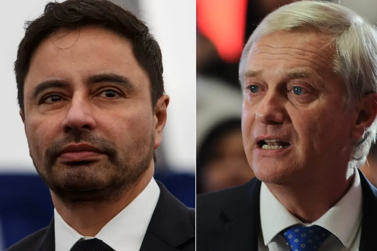 Rodolfo Carter y José Antonio Kast ,  