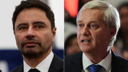 Rodolfo Carter y José Antonio Kast ,  