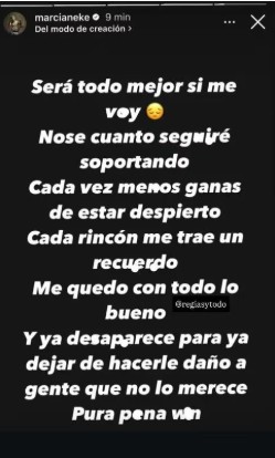 El enigmático mensaje de Marcianeke en Instagram - Marcianeke | Instagram