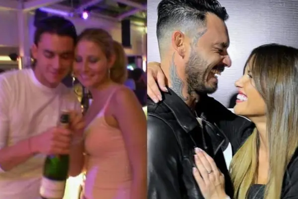 Mauricio Pinilla y Gala Caldirola vivieron un breve romance  ,Instagram