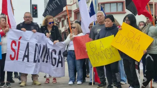 Sí a Dominga, red X