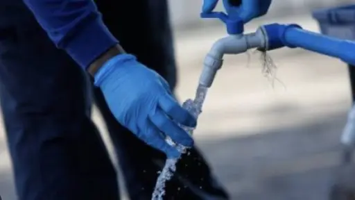 corte de agua