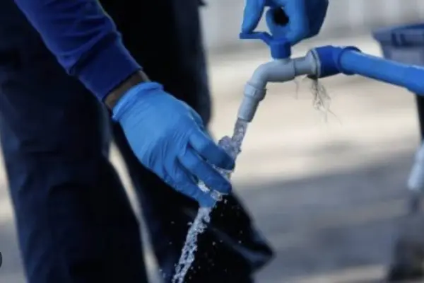 corte de agua