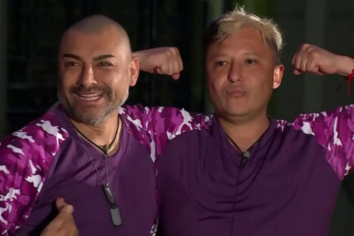 Andrés y Sergio juntos en Palabra de honor, Captura