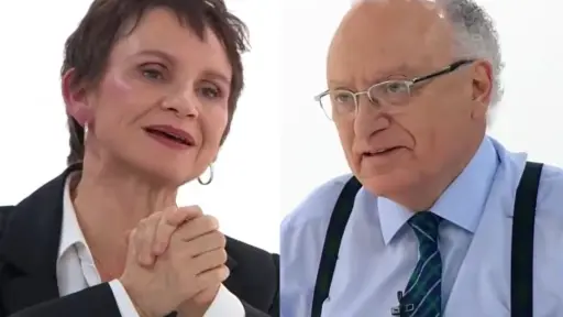 Tomás Mosciatti entrevistó a Carolina Tohá en Mega, Captura