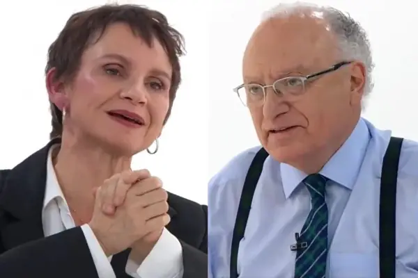 Tomás Mosciatti entrevistó a Carolina Tohá en Mega ,Captura