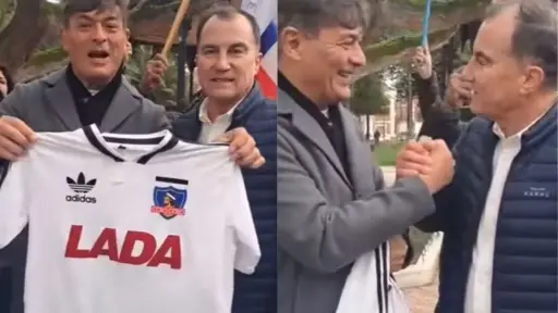 Rubén Martínez junto a Franco Parisi, Captura