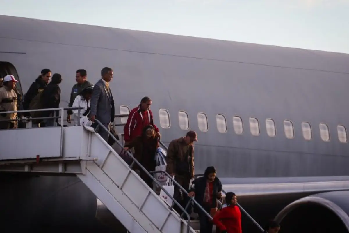 Avión chilenos deportados , Redes sociales 