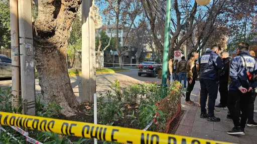 Horrible crimen en barrio residencial de Ñuñoa, red X