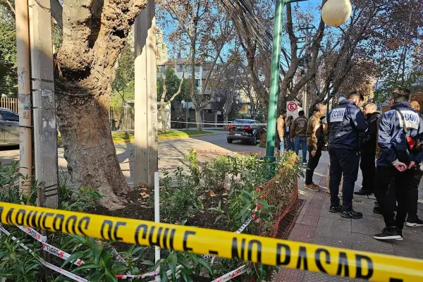 Horrible crimen en barrio residencial de Ñuñoa ,red X