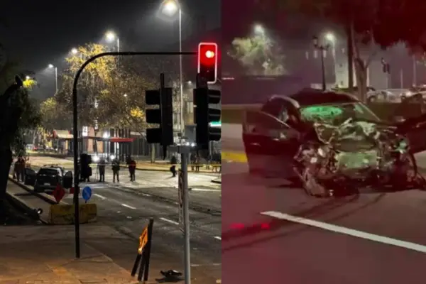 Colisión en Alameda ,Redes Sociales