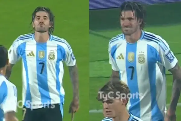 Rodrigo de Paul se burló del \