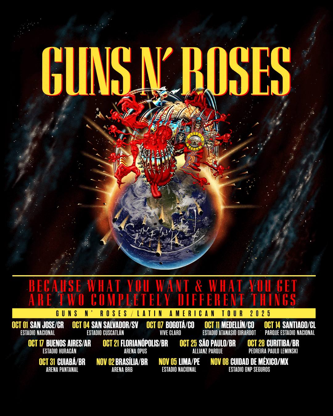 Guns N´Roses vuelve a Chile - Cedida