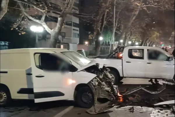 Choque en Pedro de Valdivia ,Redes Sociales