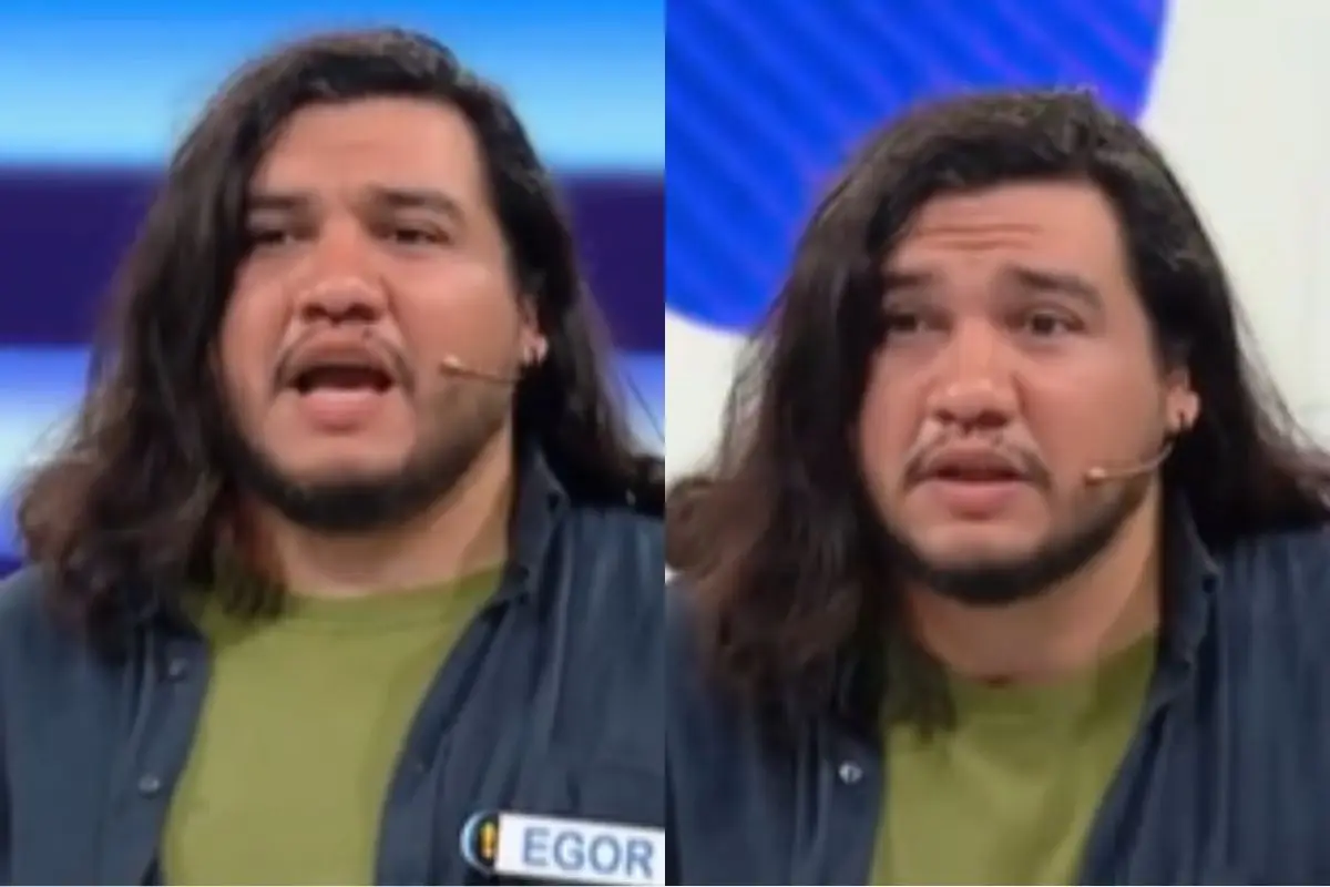 Egor Montecinos en Ahora Caigo, Captura de pantalla